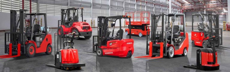 Các sản phẩm xe nâng HangCha do Thiên Sơn phân phối